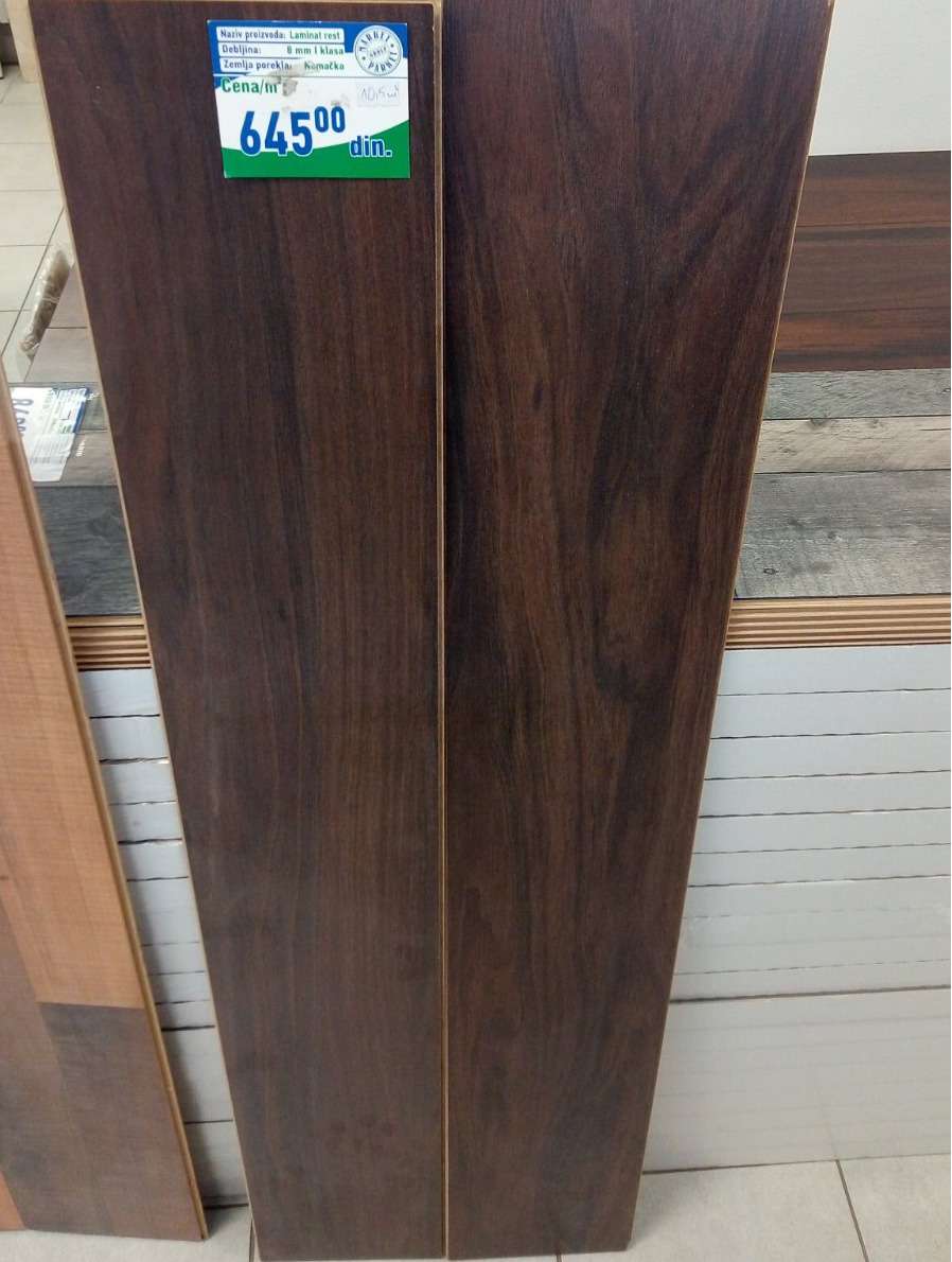 Izbor laminata u Market Parket prodavnici 2021 #284