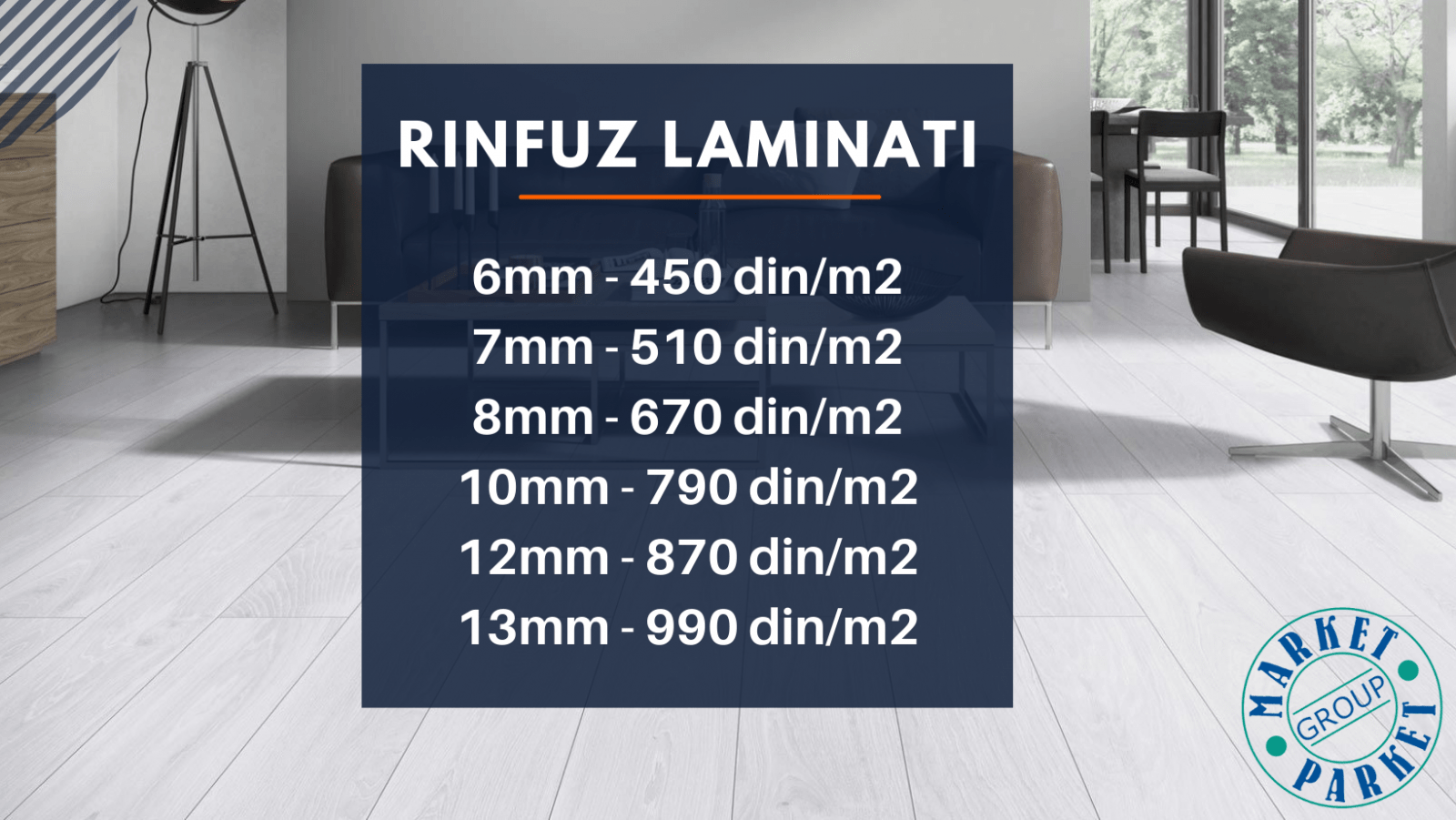 Rinfuz laminati